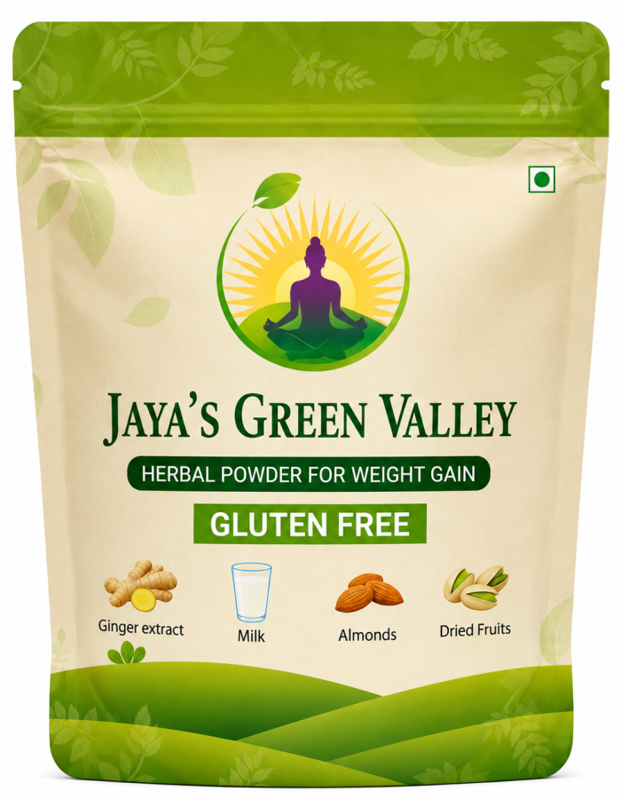 Jaya’s Green Valley Organic Herbal Powder (For Weight Gain)