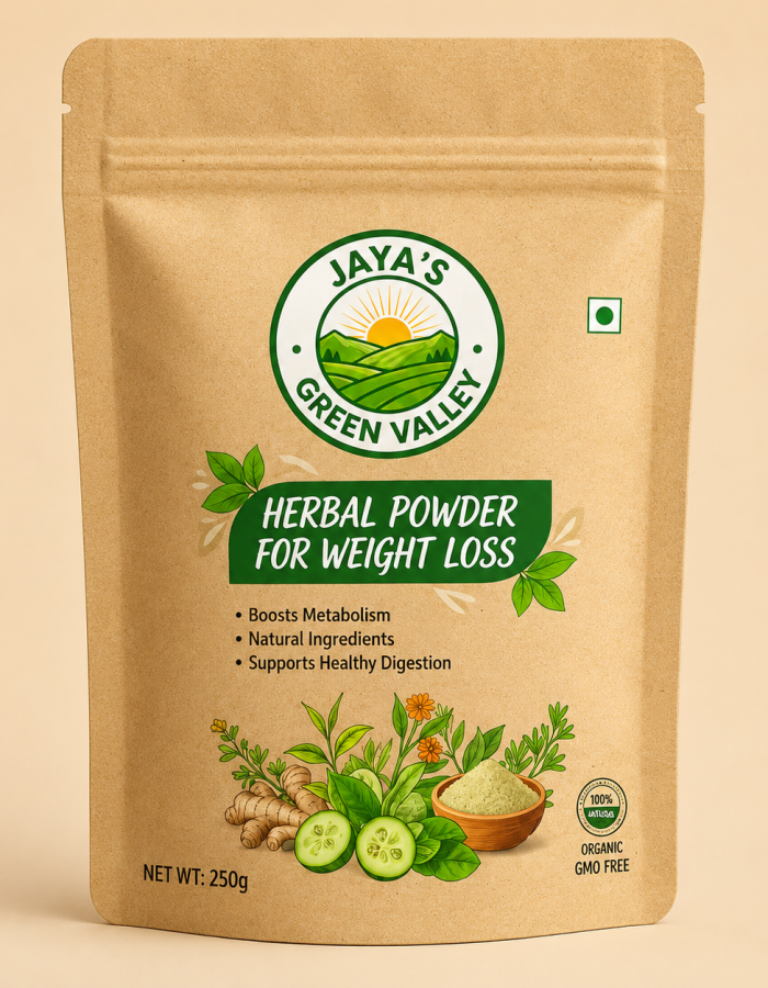 Jaya’s Green Valley Organic Herbal Powder (For Weight Loss)